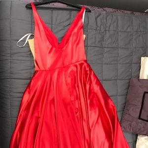 prom or evening dress